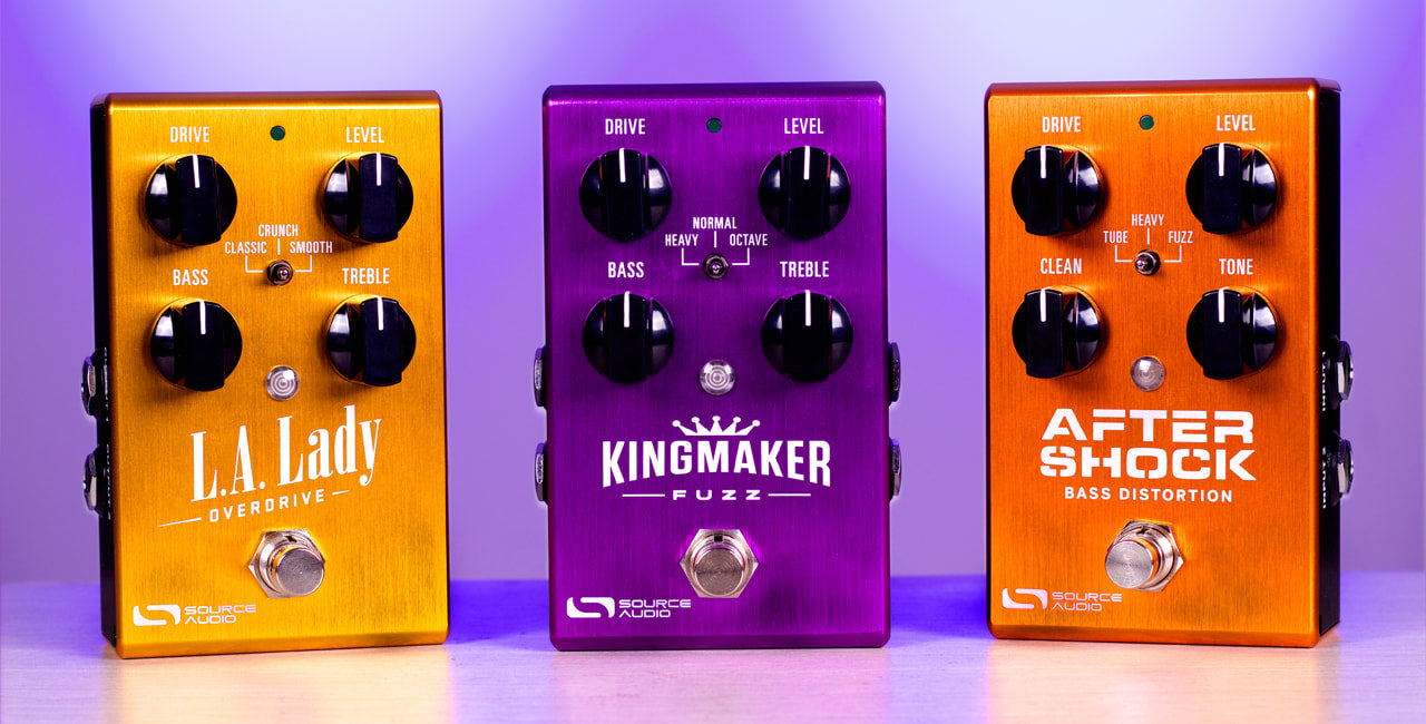 Navigating the Neuro Desktop Editor with the L.A. Lady Overdrive, Kingmaker Fuzz, and Aftershock Bass Distortion
