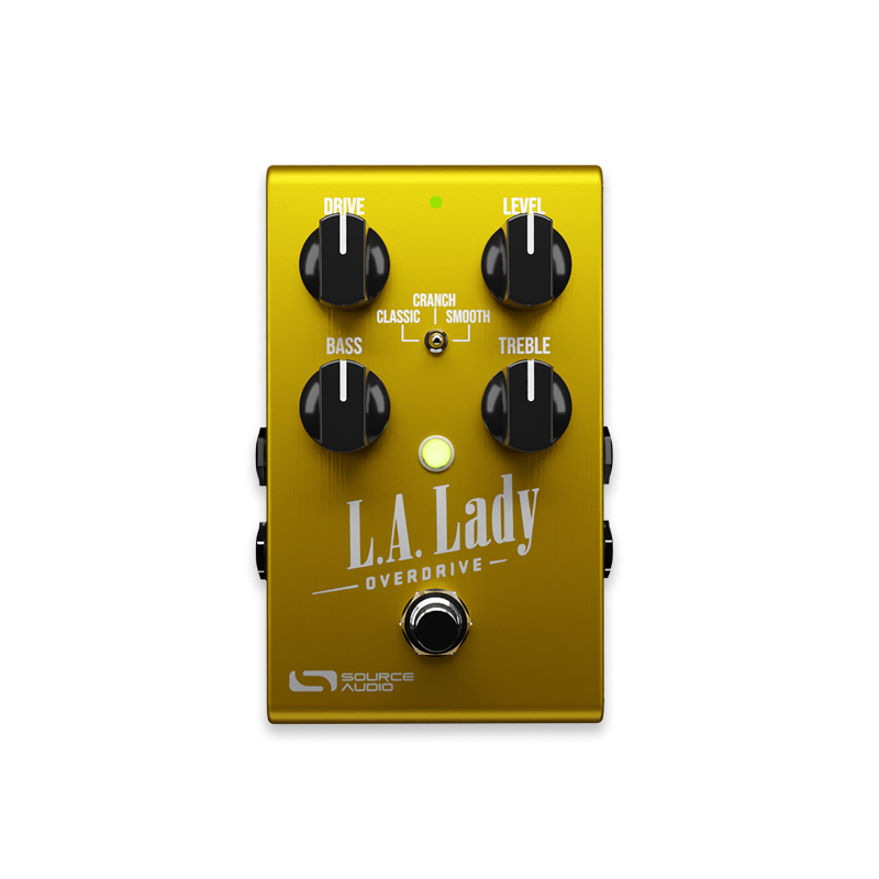 bass pedal overdrive Source Audio One Series L.A. Lady Overdrive Pedal