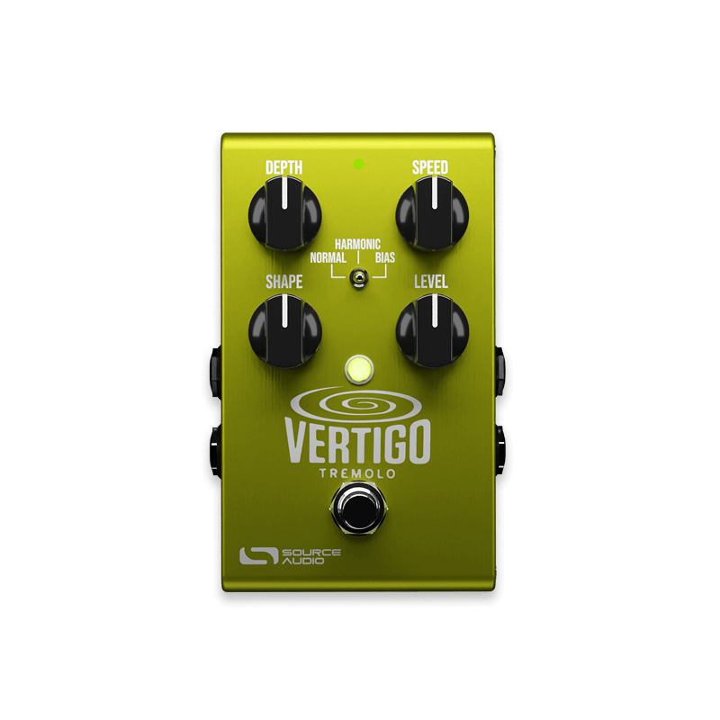 tremolo guitar effect pedal Source Audio One Series SA243 Vertigo Tremolo Pedal