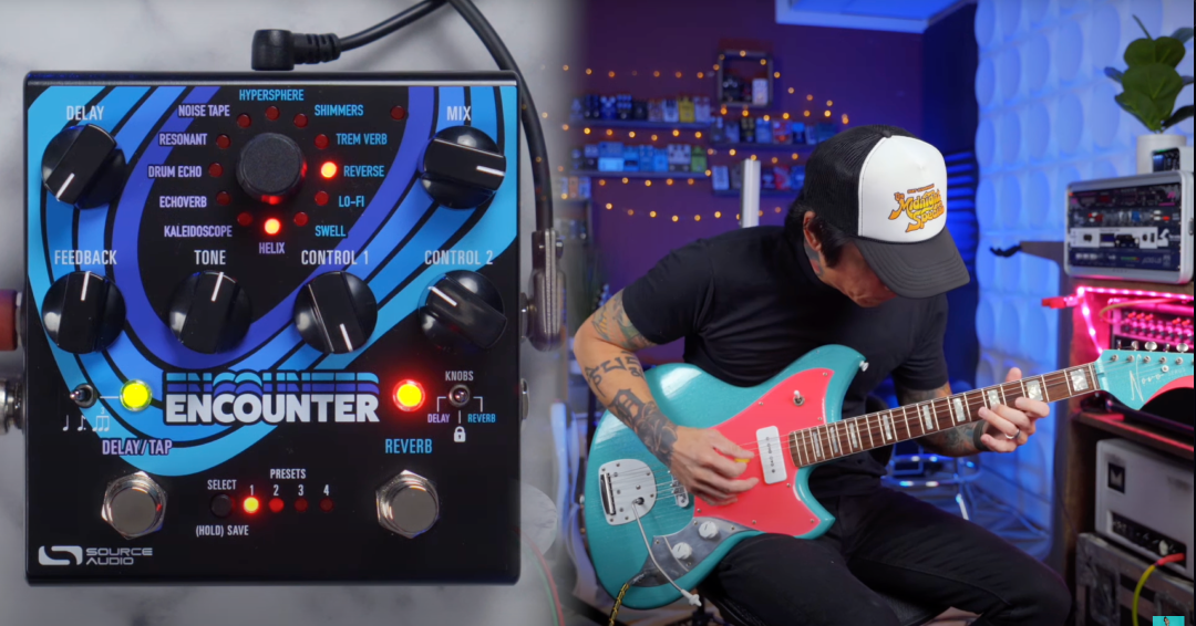 R.J. Ronquillo: Source Audio Encounter | Ambient Delay + Reverb dual pedal