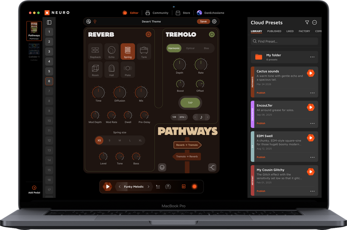 Pathways Reverb & Tremolo