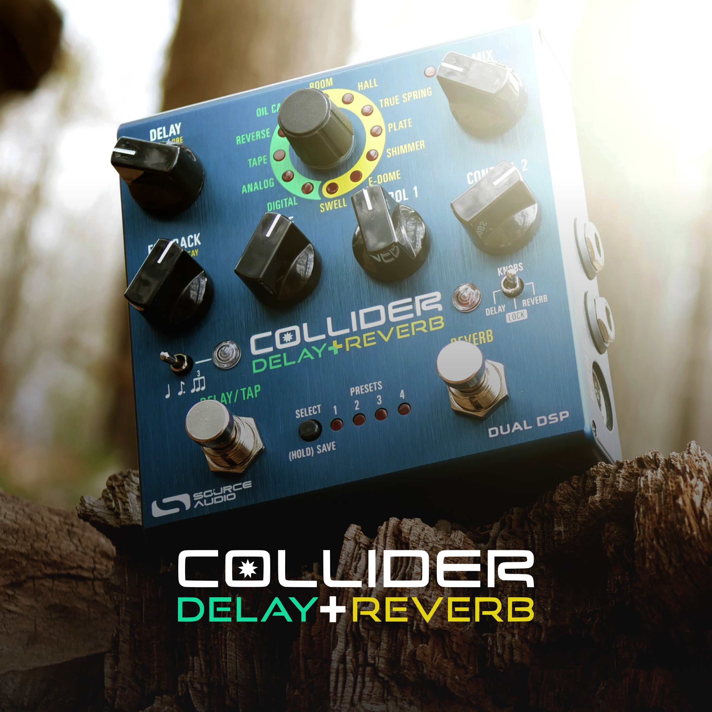 【2026.4月購入・新品同様】Source Audio Collider Stereo delay pedal source audio collider Source Audio